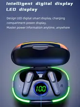  NEW Wireless Headphones 5.1 Bluetooth Earphones Dual Stereo HIFI Lossless Sound Headsets Sports Mini TWS Earbuds For Smartphones 