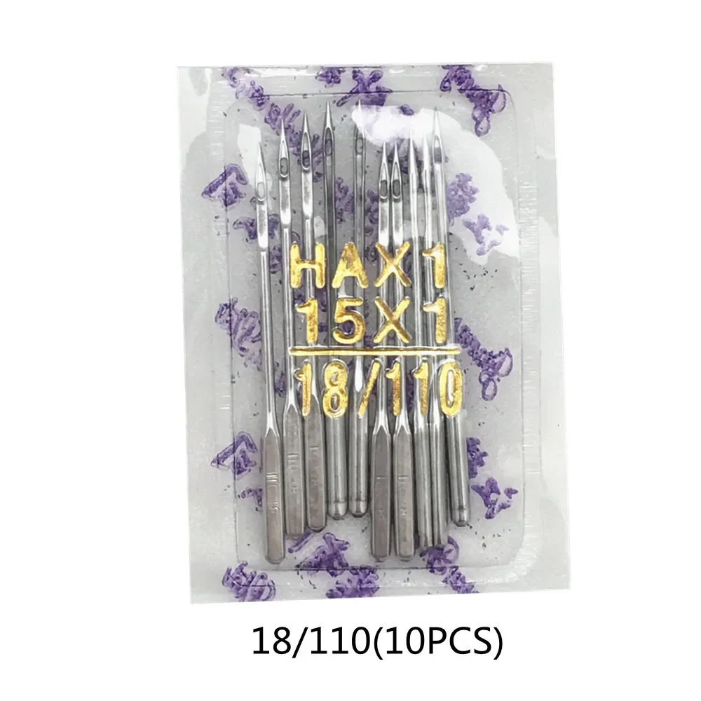 10 PCS/pack 14# Sewing Machine Needles Multi-function for Lockstitch Overlock Sewing Machine Accessories Knitting Needles