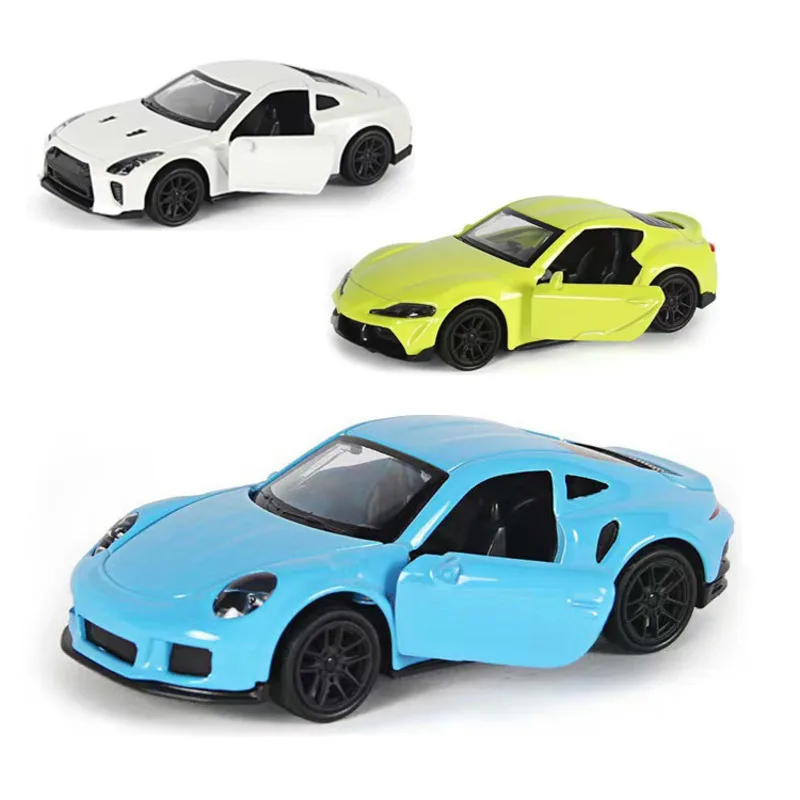143 Porsche Alloy Car Model Simulation Sports Car Toy Vehicle
