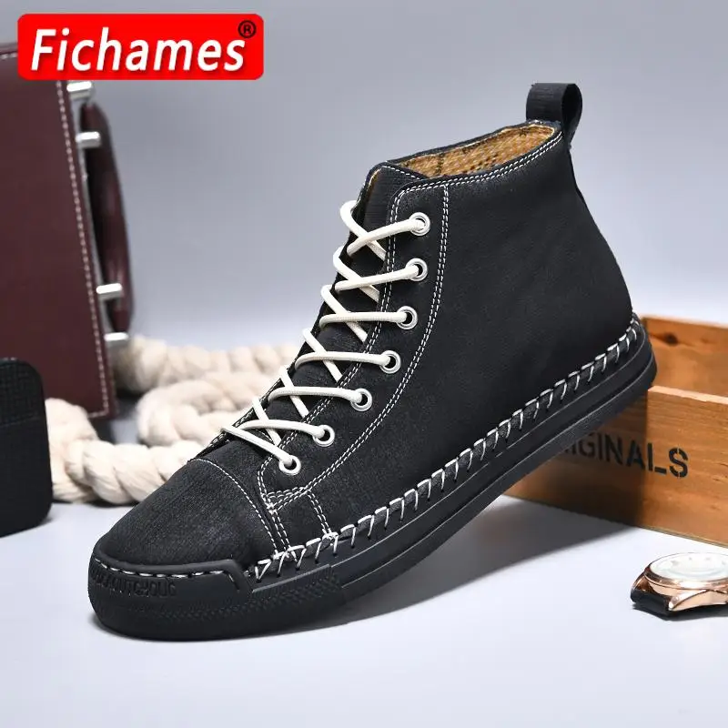 

Men Boots 2023 Autumn Winter Fashion Causal Boots Shoes Men Comfy Durable Outsole Men's Boots New Classic Mens Shoes