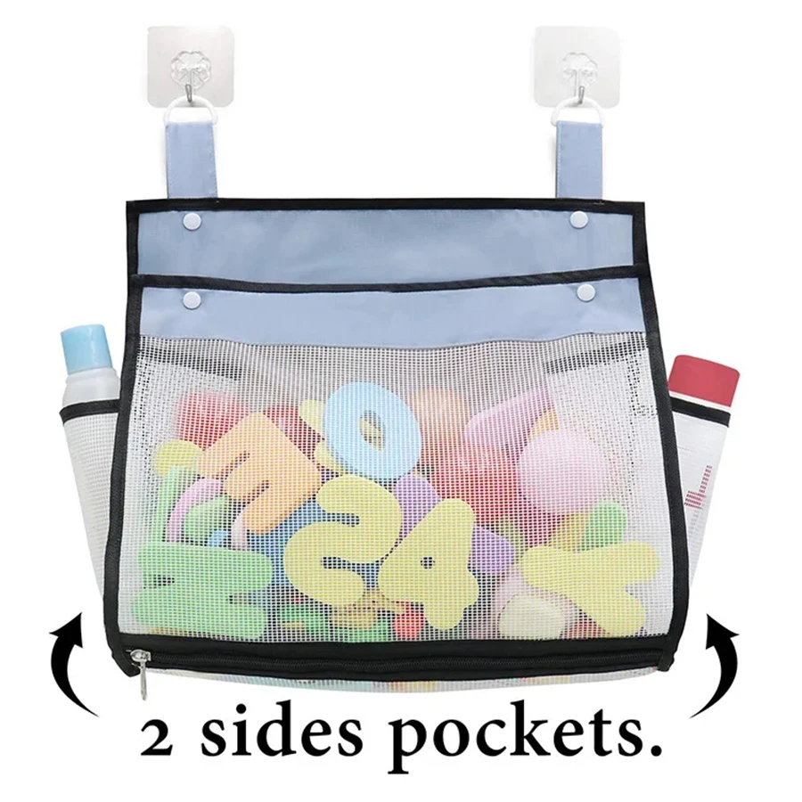 3 Colors Available Bathroom Toys Storage Bag Multifunctional Toy Storage Hanging Bag Bathroom Hanging Organizers storage bag