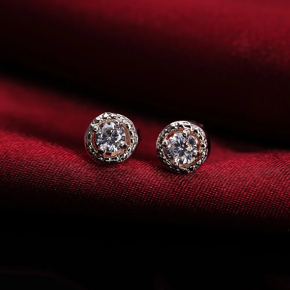 Hot trend 925 sterling Silver crystal pendant necklace earring ring for women Fashion Party wedding accessories Gift Jewelry set 4 Hot trend 925 sterling Silver crystal pendant necklace earring ring for women Fashion Party wedding accessories Gift Jewelry set 4