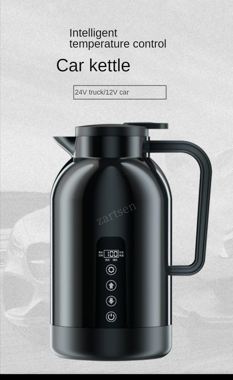 Scaldabagno Auto 12V 1300 Ml - Bollitore Portatile Per Viaggi, Camion, Acqua Calda In Macchina - Foto 9