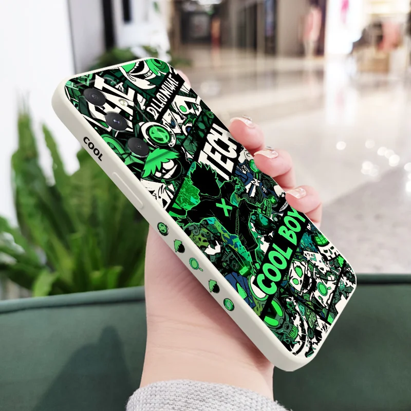 Cool Guy Graffiti Design Phone Case - Urban Art Style Cover