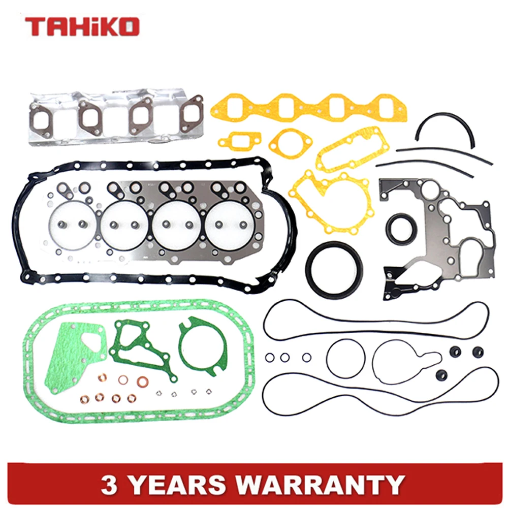 

FULL HEAD OVERHAUL ENGINE GASKET KIT Fit For Trooper Isuzu Trooper Bighorn Opel Monterey 4JG2 VAUXHALL/OPELMONTEREY 3.1TD VRS