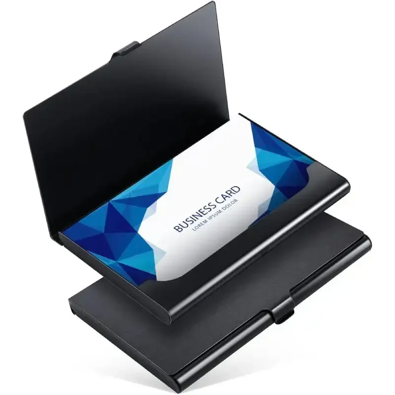 Metal Business Card Holder For Men Women