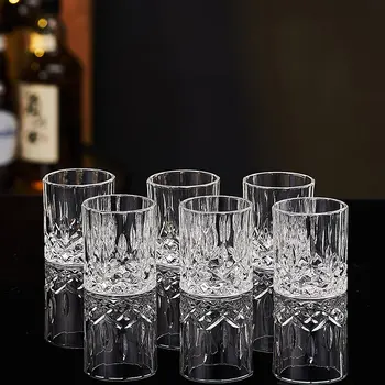 Embossed Whiskey Glass Set 1