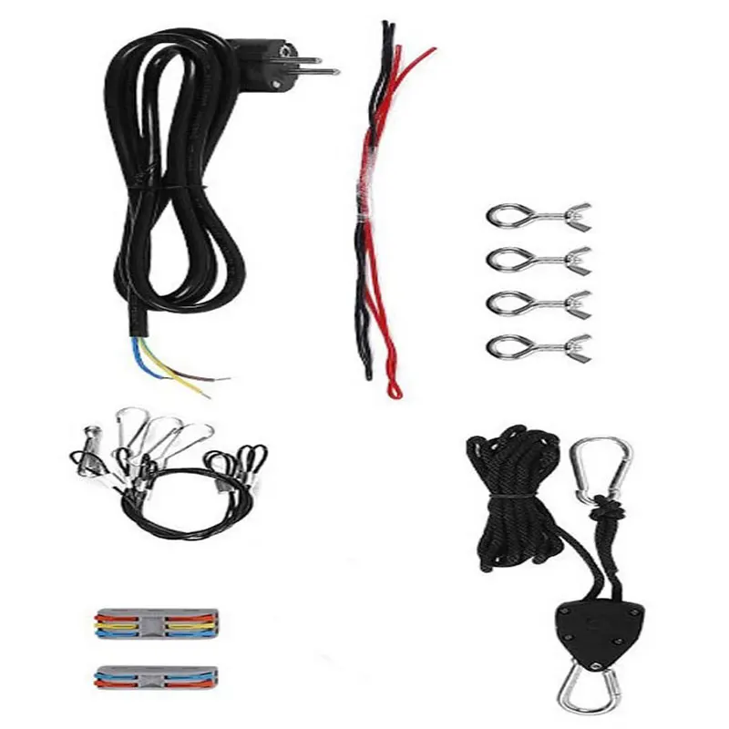 LM301H Quantum Board Growing light DIY Rope Suspension Elevator Cable Terminal Blocks Part of the Kit 120W Assemble Complete Kit