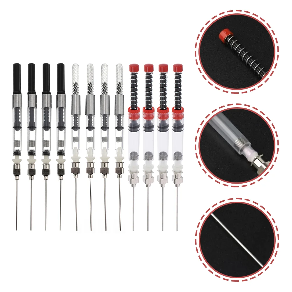 

Pen Ink Fountain Syringe Filler Converter Spring Refill Cartridges Filling Needle Pens Absorber Cleaner Sailor Refills