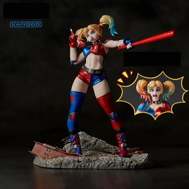 Original KAIYODO Amazing Yamaguchi Revoltech Harley Quinn