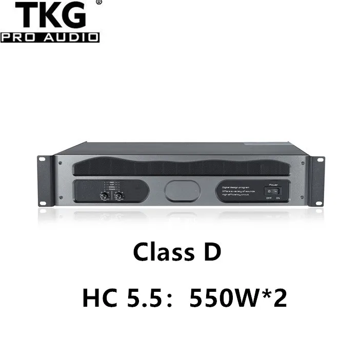 

Усилитель TKG HC 5,5 RMS 550 Вт 550 Вт 2U класса d, профессиональный усилитель звука, dj Усилитель