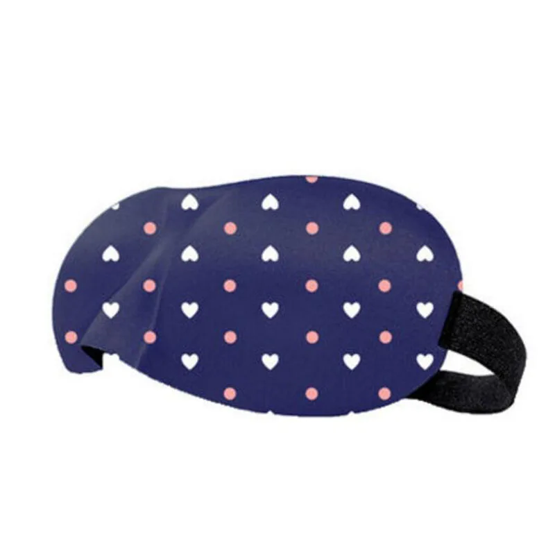 Hot shade 3D stereo sleep goggles comfortable breathable men and women sleep eye care cartoon small floral goggles