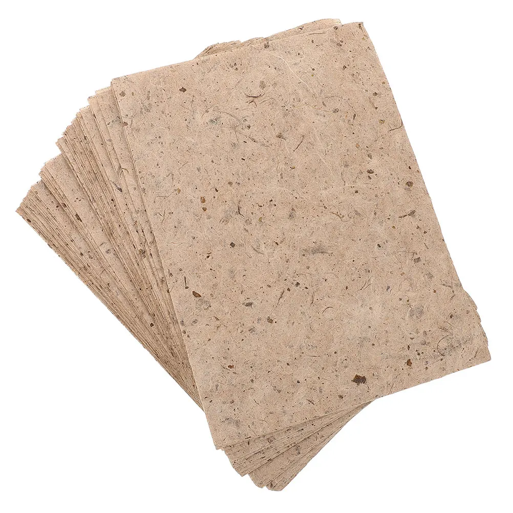 20pcs Bark Sheets Handmade Natural Vintage Craft Paper For Decoupage Calligraphy Scrapbooking Diy Rice Paper Art Projects - 2