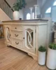 Realyn French Country Distressed Dining Room Buffet or Server, Chipped White 6
