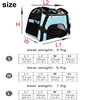 Cat Bags Soft-Sided Portable Dog Carrier Mesh Breathable Carrier Bags for Cats Dogs Comfort Foldable Handbag Pet Transport Bag 6