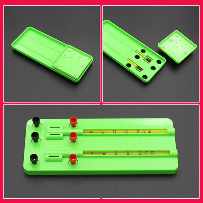 Kids Physics Learning STEM Educational Toy Basic Electricity Science Experiment Set For Physics Teaching Homeschooling
