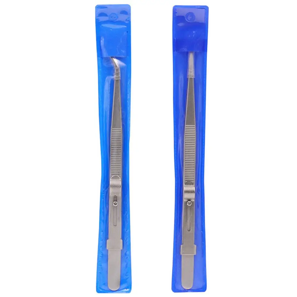 Jewelry Stainless Steel Tweezers Professional Adjustable Slide lock Antistatic Tweezers For Diy Diamond Gem Repair Tools tweezer tool,precision tweezers,esd anti static tweezers,phone repair tweezers