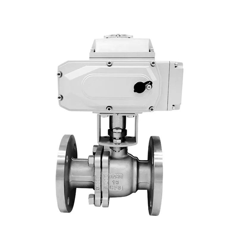 Electric Ball Valve Q941F-16/25P Stainless Steel Flanged Ball Valve Cut Off High Temperature Steam Ball Valve Dn255080