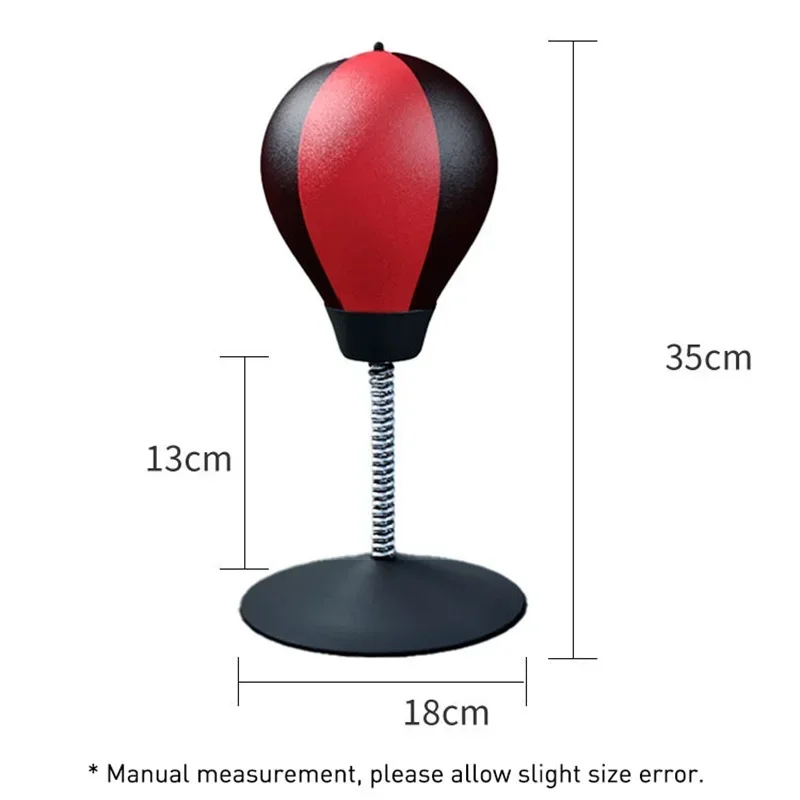 PU Desktop Boxing Ball Stress Relief Fighting Speed Reflex Training Punch Ball Muay Tai MMA Exercise Family Sports Equipment