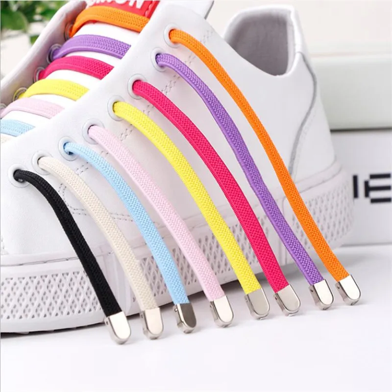 Elastic No-Tie Shoelaces for Kids and Adults - Quick and Easy Outdoor Unisex Solution