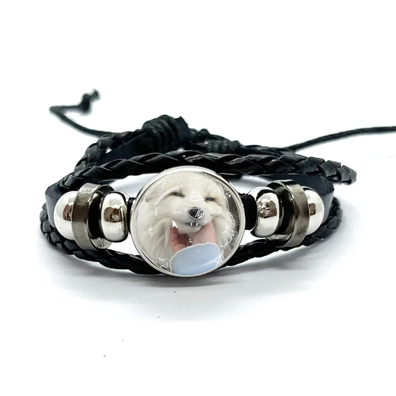 Cartoon Cat Therian Cute Wolf Fox Theta-Delta Bracelets Art Multilayer Braided Bracelets Bangles Handmade Jewelry Gifts 3