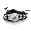Cartoon Cat Therian Cute Wolf Fox Theta-Delta Bracelets Art Multilayer Braided Bracelets Bangles Handmade Jewelry Gifts 3
