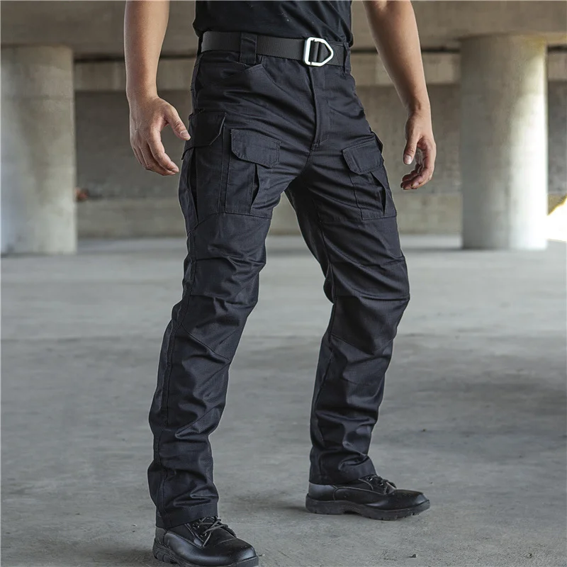 

Men's Army Military Tactical Cargo Pants Casual Stretch SWAT Combat Rip-Stop Camouflage Trousers Waterproof Work