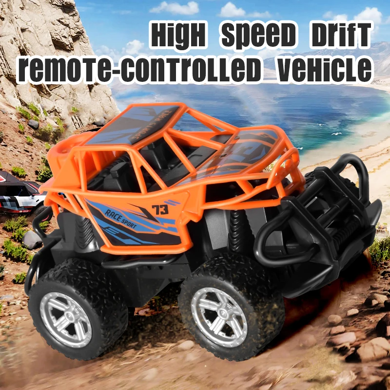 Remote control car Four wheel drive inertia stunt climbing off-road vehicle model boys' toy children's remote control car toy 2