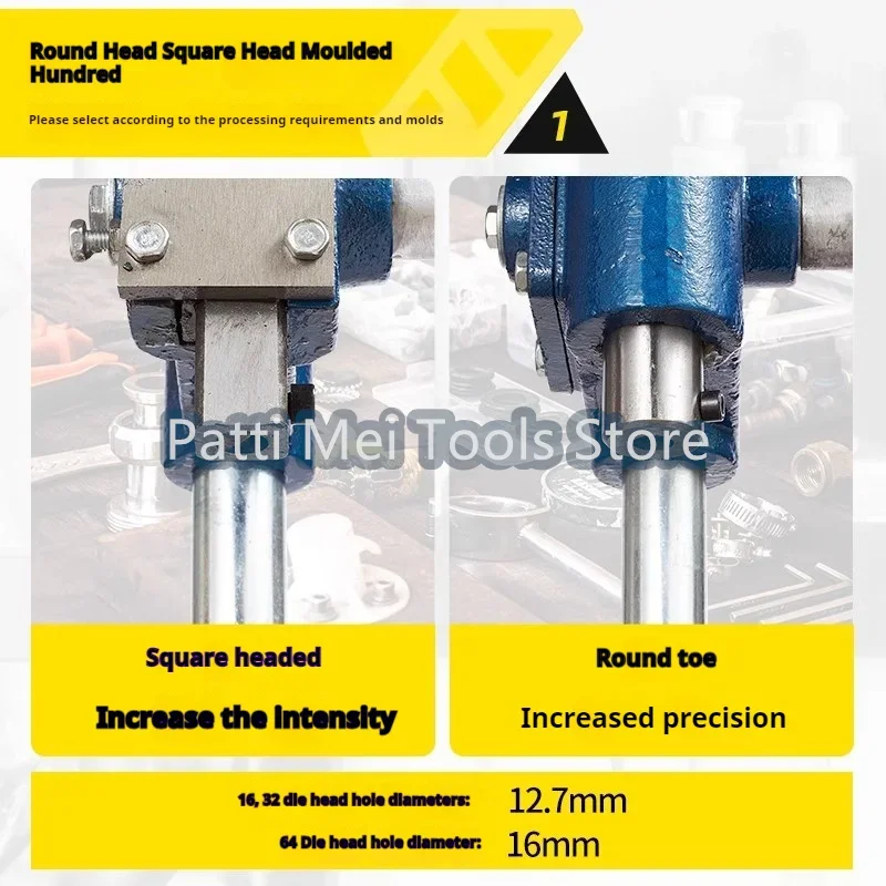 4KN Small Desktop Precision Manual Press J03-0.4A Manual Punching Machine Press Finale Machine JM16 Die Cutting