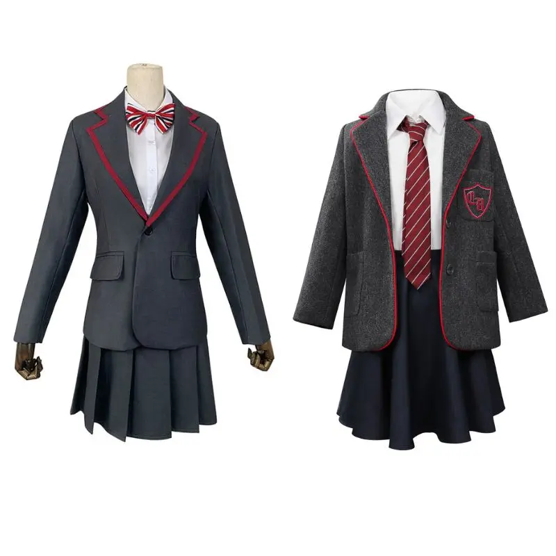 

Elite School Uniform Las Encinas Cosplay Costume Women Jacket Shirt Skirt Pleated JK Uniform for Girls Halloween Disguise Suit