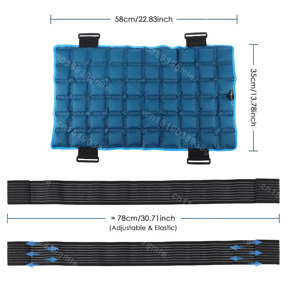 Cold Compress Ice Packs Self-Absorbing Water Pad Swelling Bruises Injuries Cooling Mat for Back Knee Calf Shoulder Relaxation