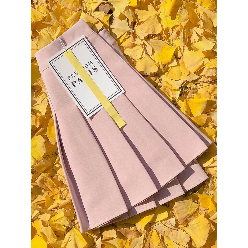 

pink Shorts Skirt For Summer Woman Clothes 2024 School Uniform Korean Fashion Falda Black Y2k Harajuku Girls Mini Pleated Skirt