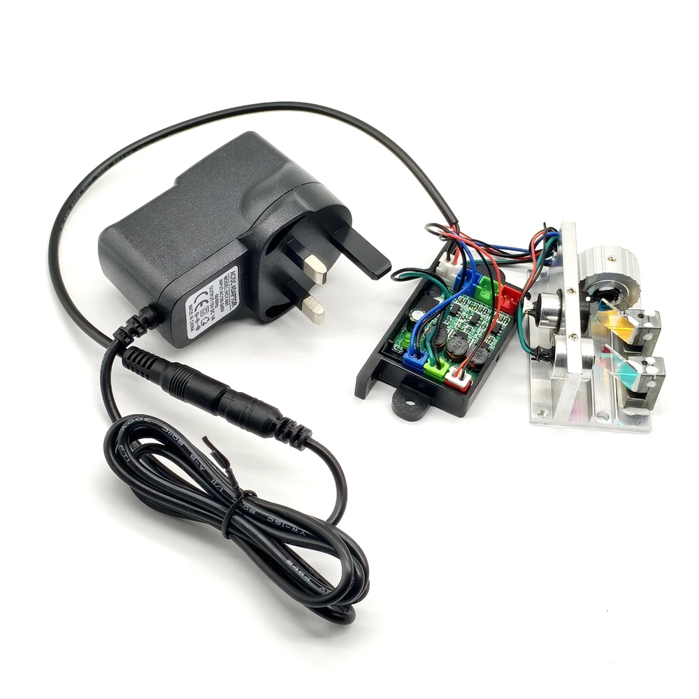 Module Laser RGB 200-500mW - Animation Lumière Scène + Adaptateur 12V - Neuf - Chine