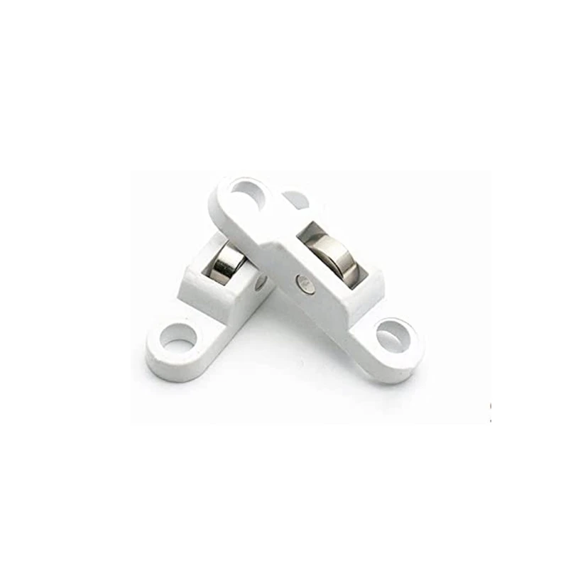 Sliding Door Roller 10PCS Cabinet Copper Caster Wheel Pulley For Wardrobe Furniture Door Window Accessories Width 7.5mm M68E