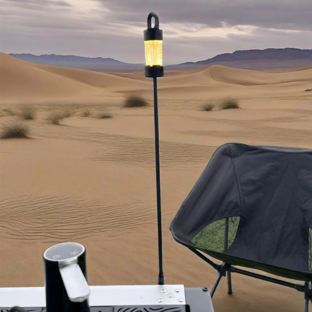 Aluminum Alloy Portable Camping Lamp Holder for IGT Tables
