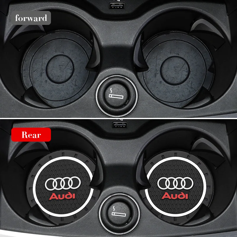 Premium Non-Slip Car Cup Holder Mat