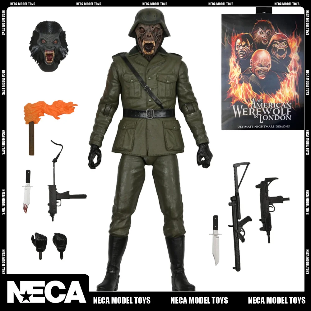 

Original NECA 04950 An American Werewolf in London Ultimate Nightmare Demon 7 Inch Action Figure Model Toy Doll Christmas Gift