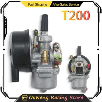 Per 49cc 60cc 66cc 80cc Carburatore 2 Tempi Motore Motorizzato Bicicletta Carb Carby Moto Parti Della Bici Moto Carburatore T200
