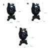 Heart Shape Flower Vase Desktop Reisn Plant Pot Sculpture Model Art Vases for Home Decor Bedroom Countertop Ornament Gifts 6