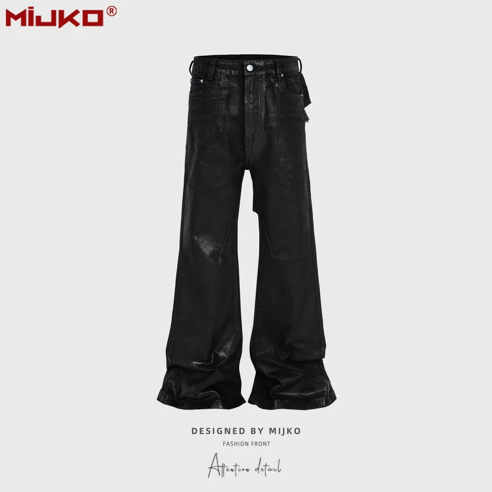 mijko テック レザーパンツ rick owens Y2K opium mijko テック レザー
