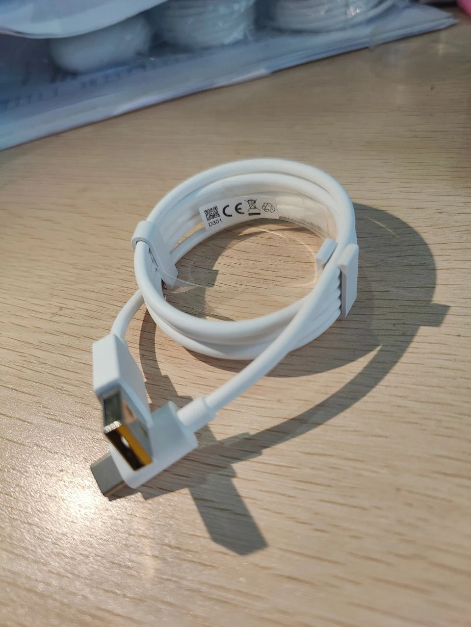 รูปสินค้า สายชาร์จ Super Dart 65W ชาร์จเร็วสำหรับ Realme
