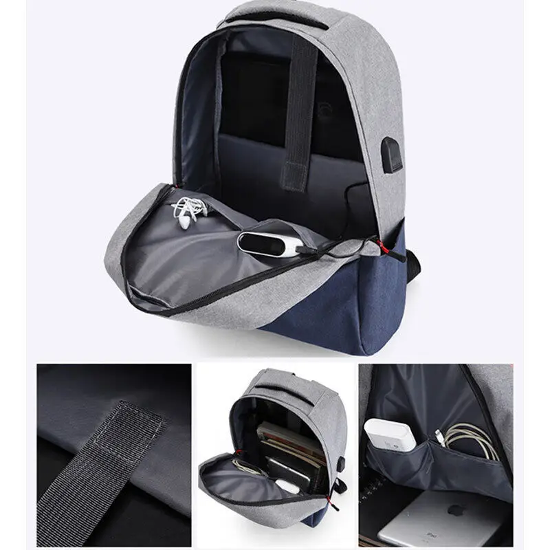 Travel Backpack Men Business Back Pack Student School Bag Large Capacity Laptop Waterproof Fashion Male Oxford Cloth Rucksack 5