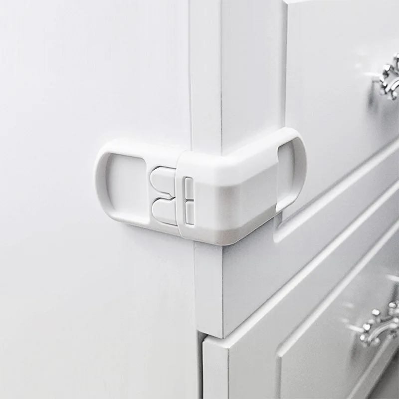 5 Pieces of Plastic Baby Safety Protection Lock Child Safety Protection Box Lock Drawer Door Products