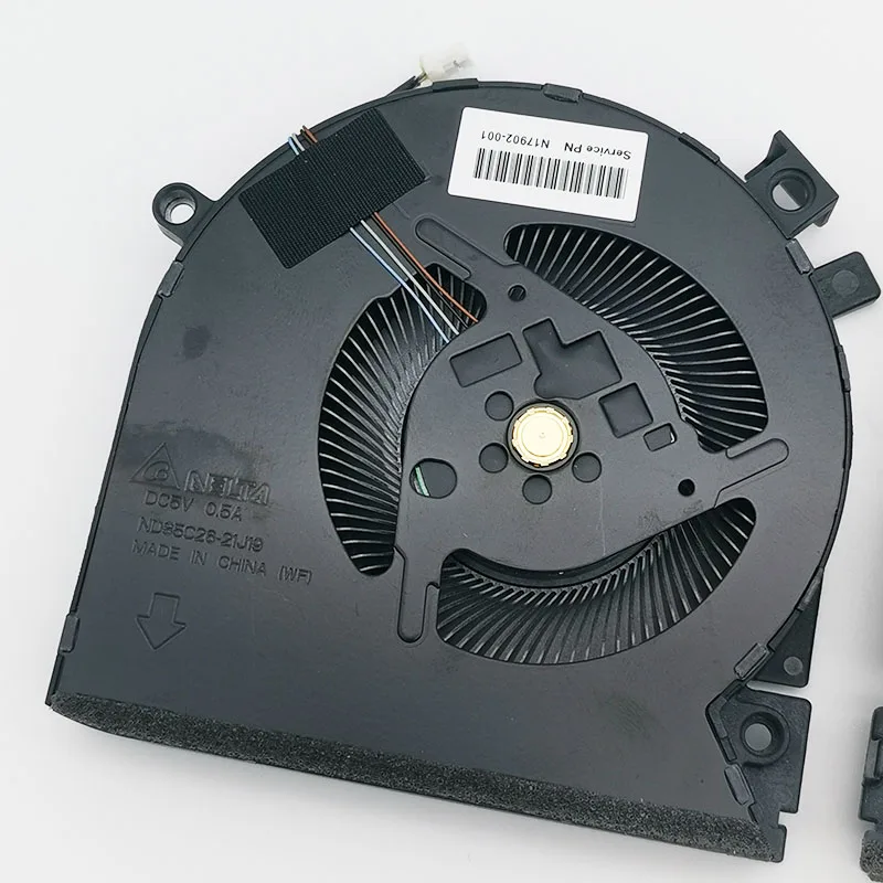 Laptop CPU GPU Cooler Fan for HP 15-FA TPN-Q278 Q279 ND85C26 21J19 M17902-001