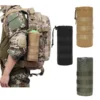 Outdoor Hiking Travel Water Bottle Bag Cup Bag Tactical Waist Pack Camping Hiking Cycling Miscellaneous Packing Pop Bottle Bag