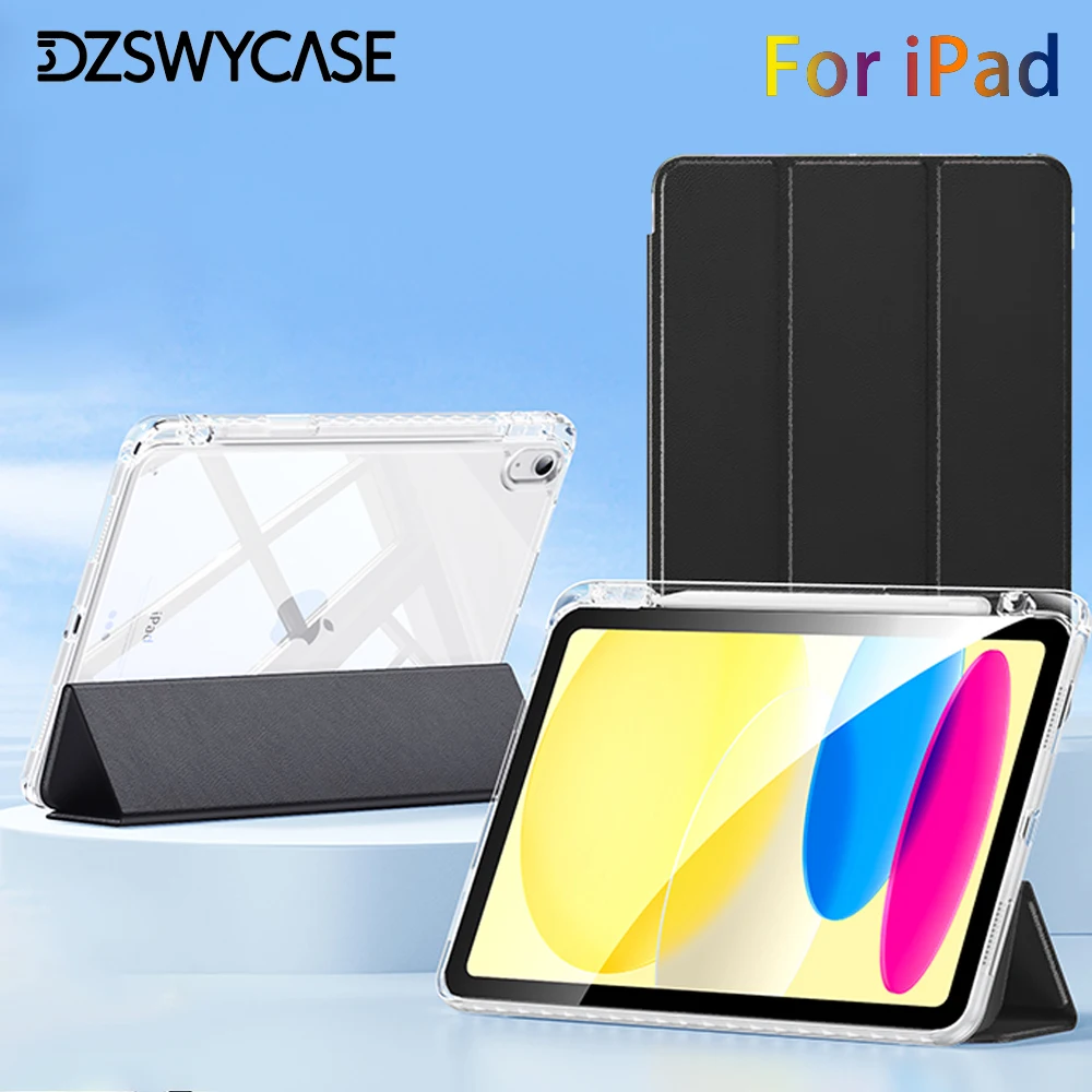 Clear Back Shell Cover Case for iPad - Sleek and Stylish Protection