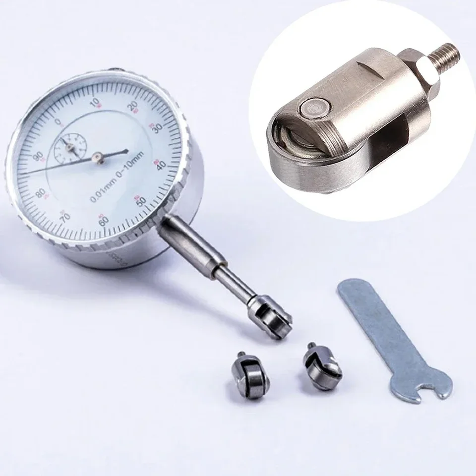 HeOTER Stainless Steel Roller Contact Point - 10mm Wheel With M2.5 Thread For Precision Gauges