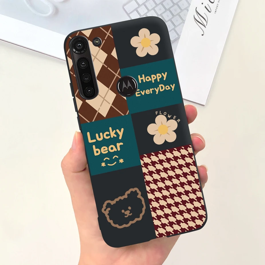 Stylish Art Painted Letters Phone Case - Soft s Coque