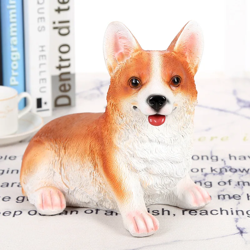 Cute Pet Piggy Bank Puppy Piggy Bank Chinese Zodiac Dog Piggy Bank Children's Gift Pugo Teddy Pomeranian Corgi Piggy Bank 4