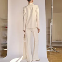 Regina Elegant Lapel Pant Set 9